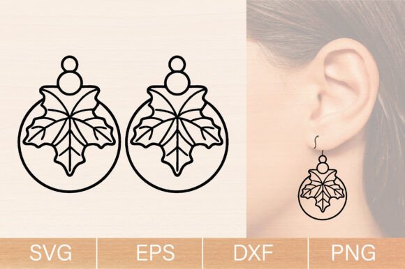 Download Christmas Earrings Laser Cut Svg - Premium Resources