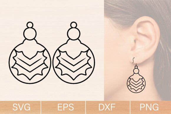 Download Christmas Earrings Laser Cut Svg - Premium Bundle