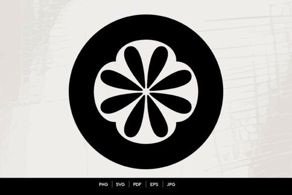 Download Abstract Floral Circle Symbol - Symbol Collection