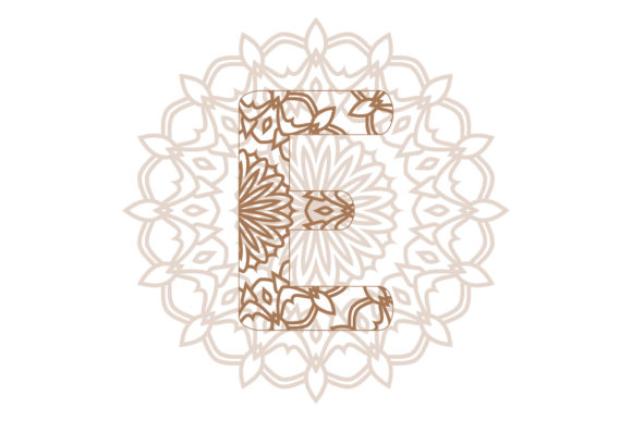 Download Mandala Font Abc Pattern Style Design - Mandala font Collection