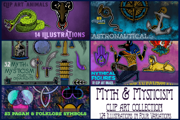 Download Myth &amp; Mysticism Clip Art Collection - Mysticism Collection