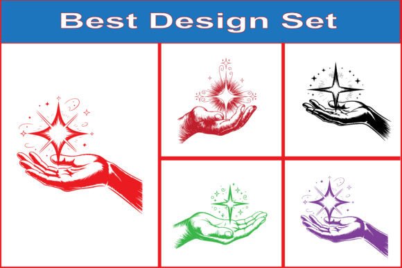 Download Spiritual Hand Star Symbol SVG Bundle - Symbol Collection